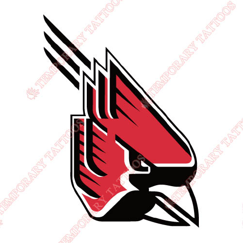 Ball State Cardinals 1990 Pres Primary Customize Temporary Tattoos Stickers NO.3768